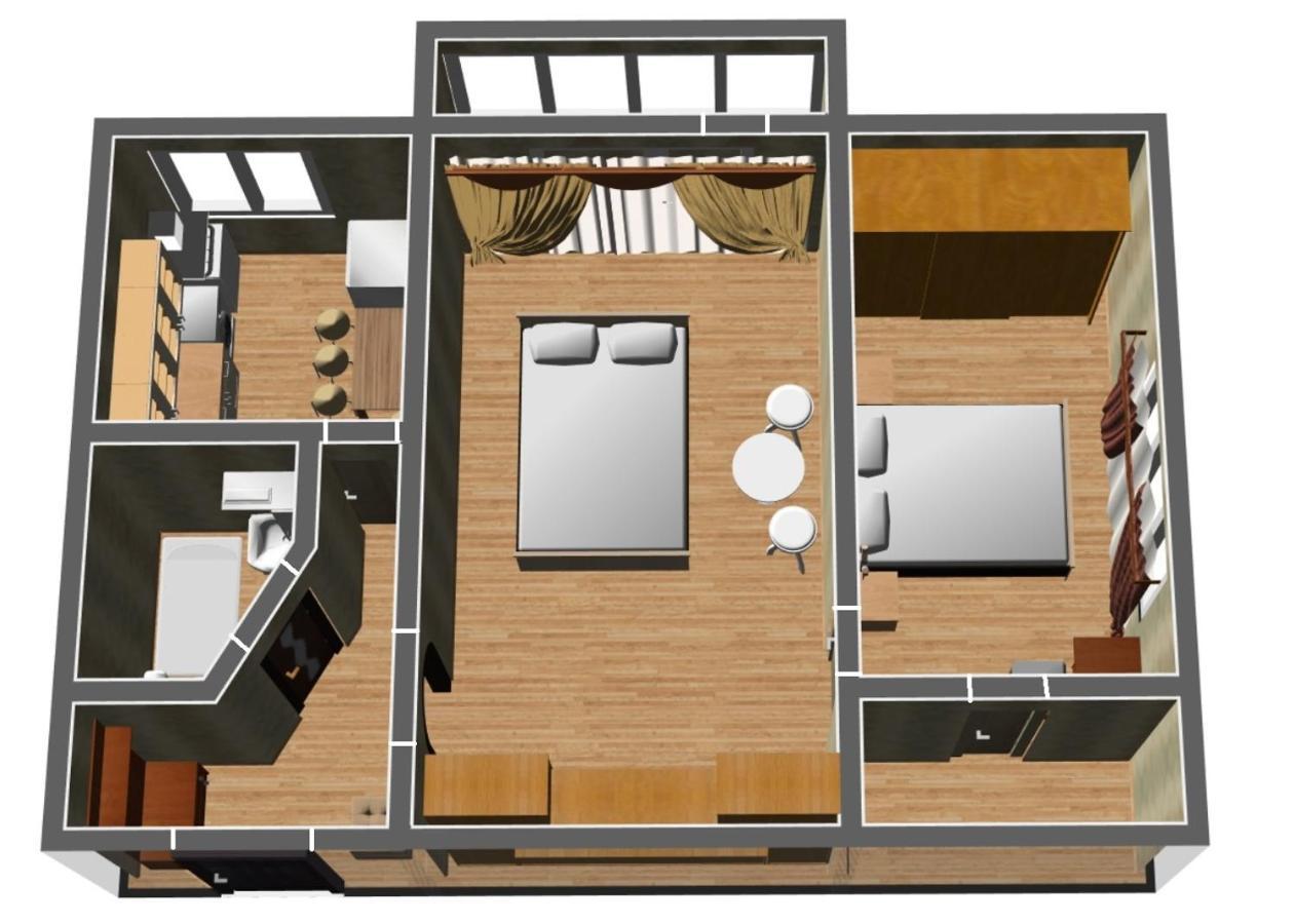 Roses Apartment In The City Center Csernyihiv Kültér fotó